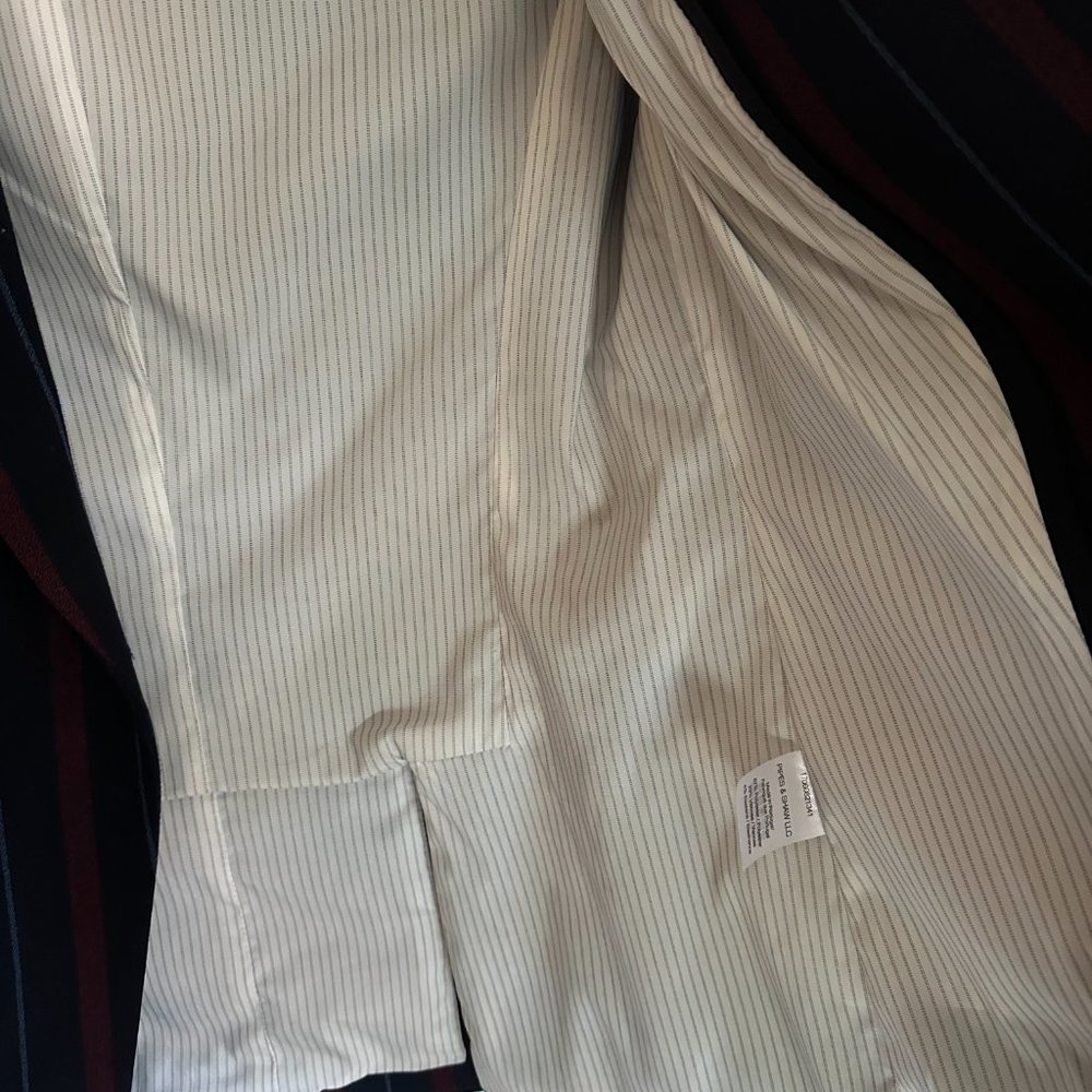 Veronica Beard Carter Striped Dickey Blazer Jacket Sz - Picture 12 of 13